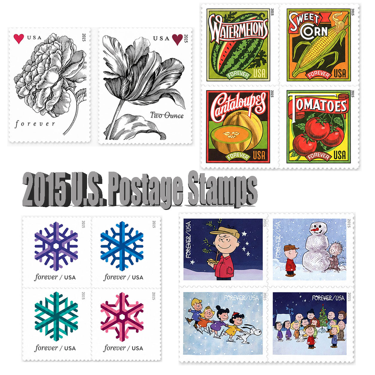 2015 U.S. Postage Stamps