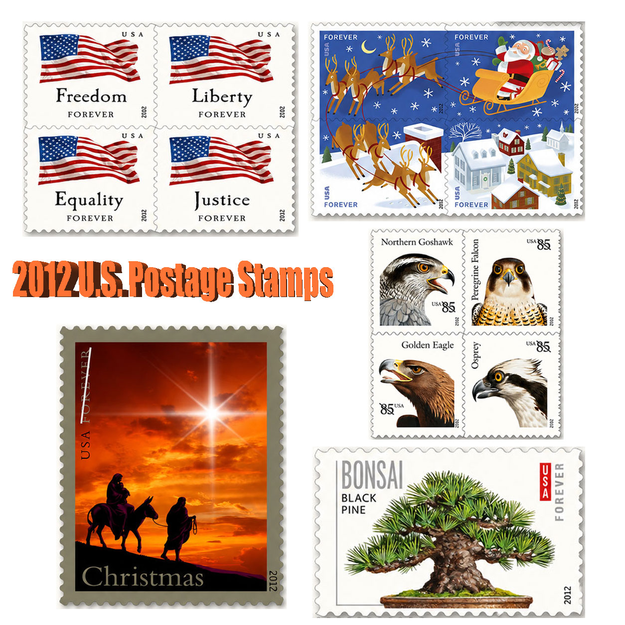 2012 U.S. Postage Stamps
