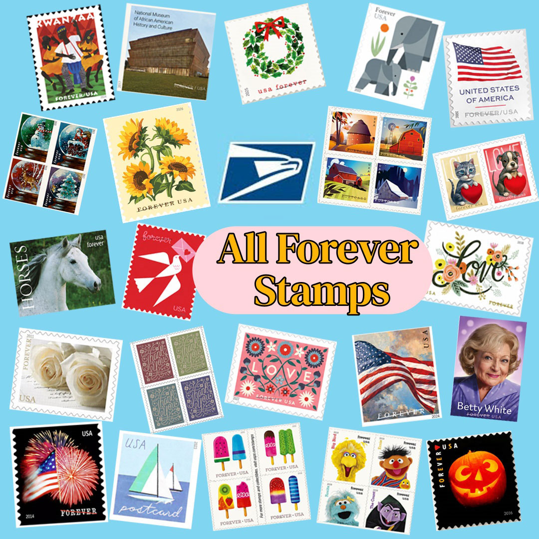 All Forever Stamps