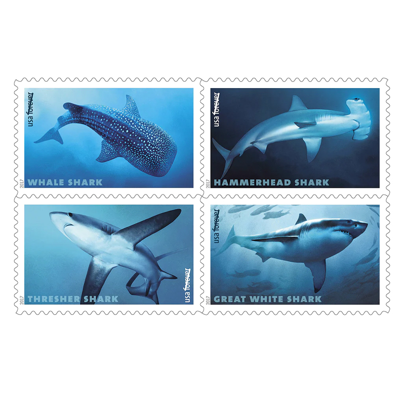 2017 Shark Forever®Stamp