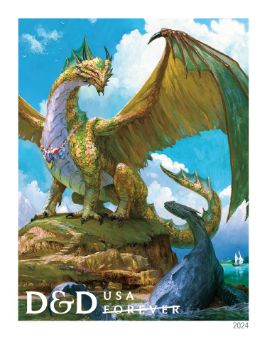 2024 Dungeons & Dragons Stamps