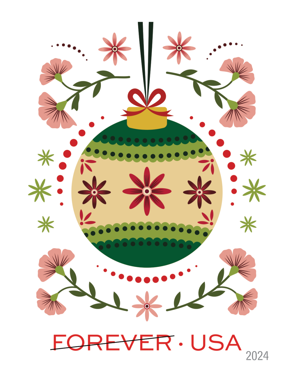 2024 Holiday Joy Stamps
