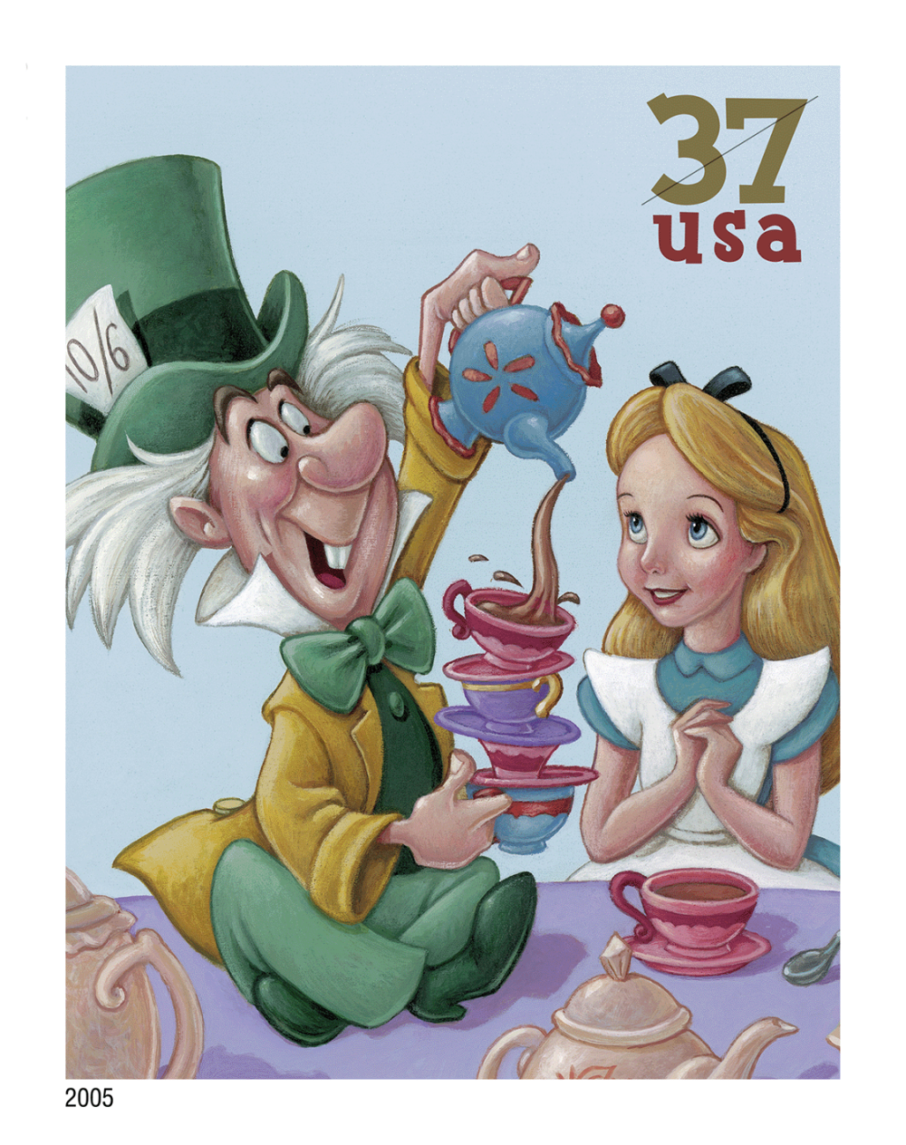 2005 37¢ Art Of Disney Celebration Stamps