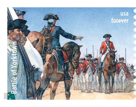 2025 Battlefields of the American Revolution Stamps