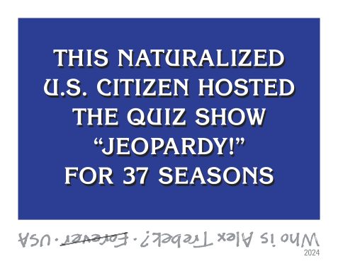 2024 Alex Trebek Stamps