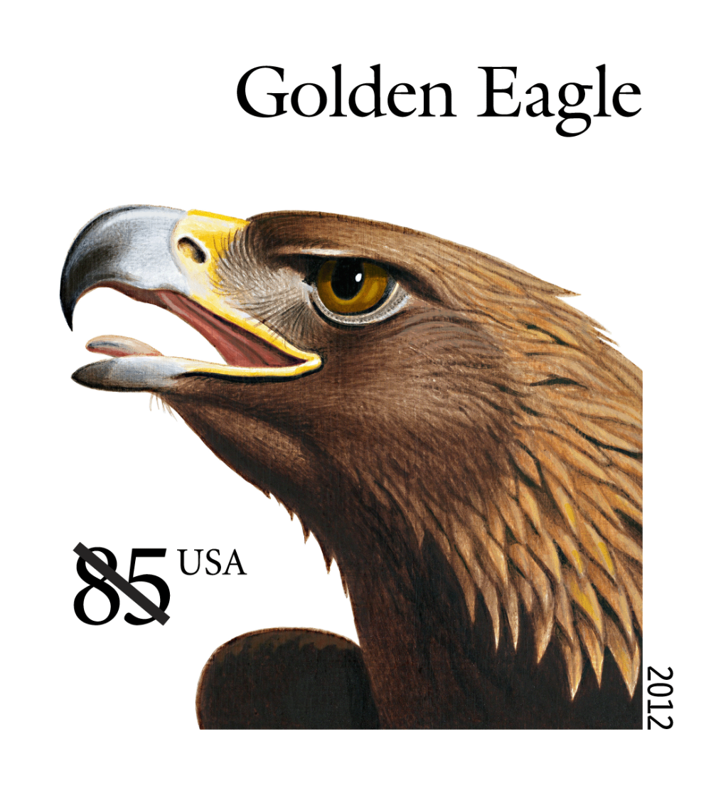 2012 BIRDS OF PREY Stamps 100 PCS