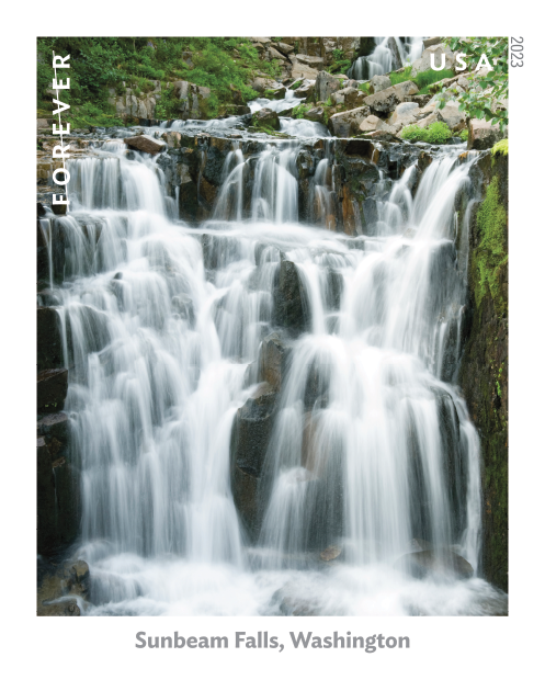 2023 Waterfalls Stamps 100 PCS