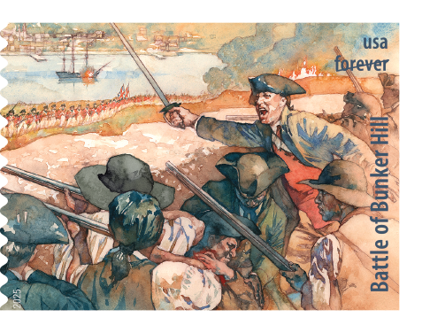 2025 Battlefields of the American Revolution Stamps