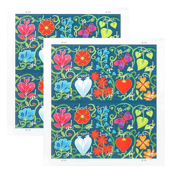 2011 Garden of Love Stamps