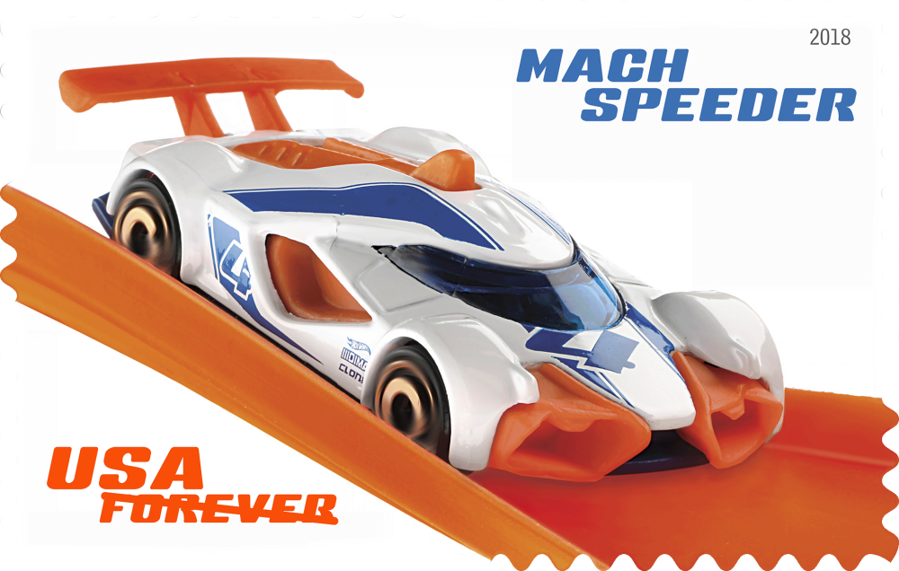2018 Hot Wheels Stamps