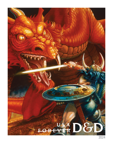 2024 Dungeons & Dragons Stamps