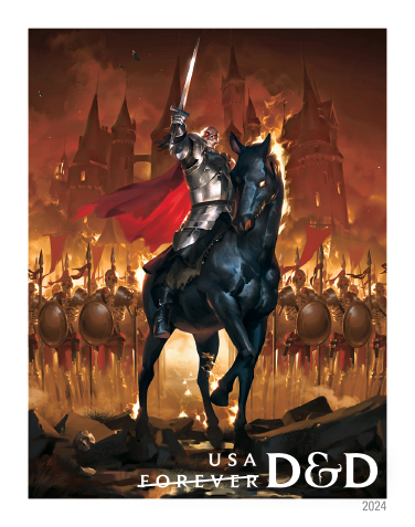 2024 Dungeons & Dragons Stamps