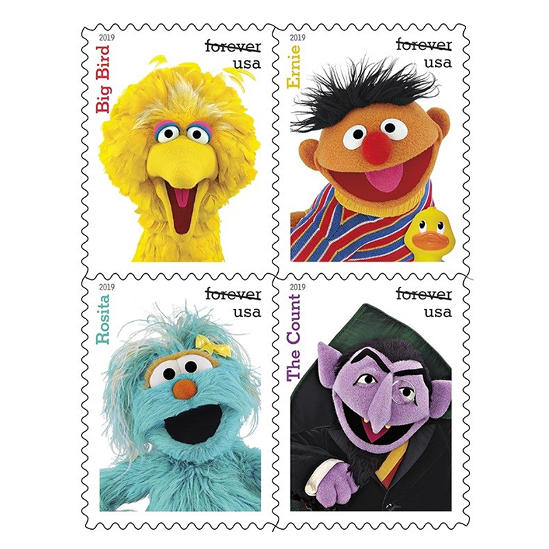 2019 Sesame Street Forever®Stamp