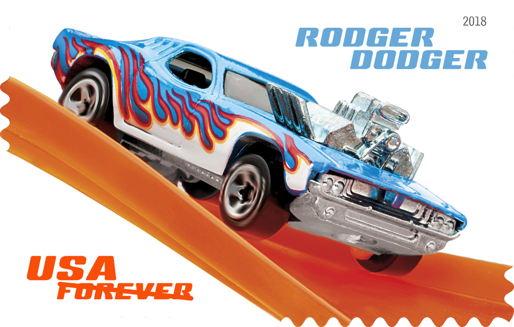 2018 Hot Wheels Stamps