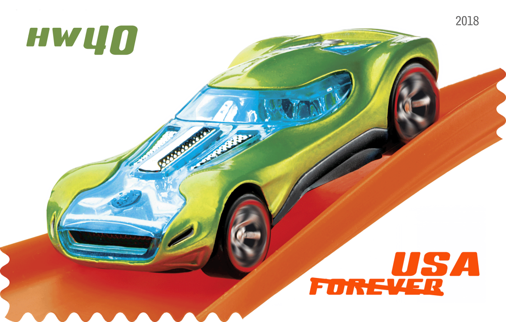 2018 Hot Wheels Stamps