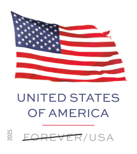 2025 U.S. Flag Stamps double-sided books