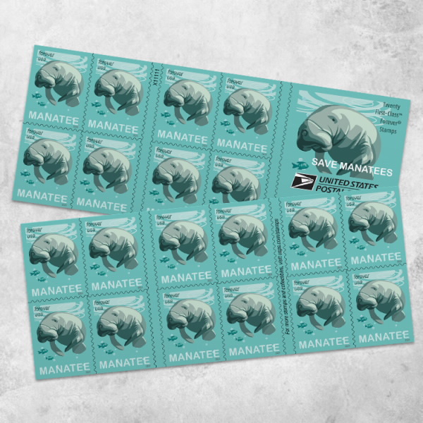 2024 Save Manatees Stamps