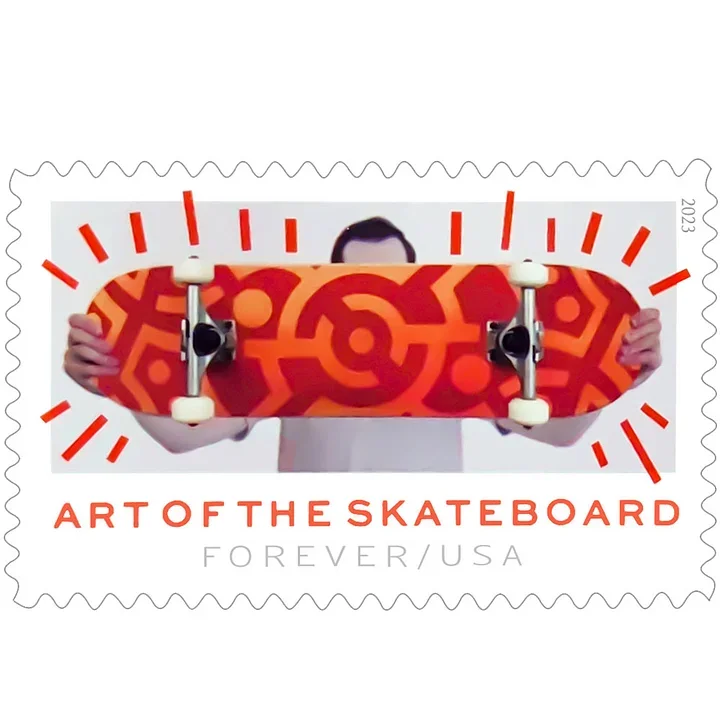 2023 Art of the Skateboard Stamps