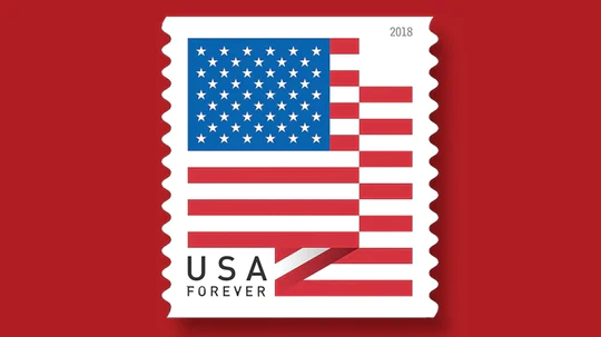 2018 U.S. Flag Forever Stamps Roll