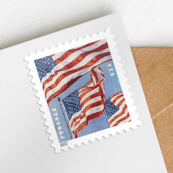 2022 Flag Stamps books