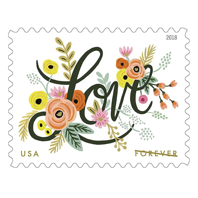 2018 Love Flourishes Forever®Stamp