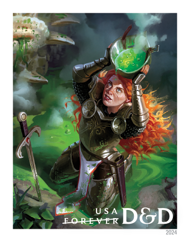 2024 Dungeons & Dragons Stamps