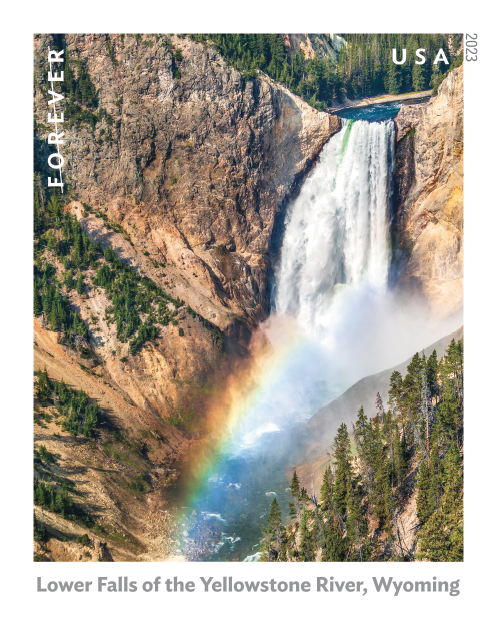 2023 Waterfalls Stamps 100 PCS