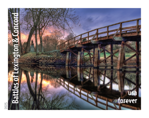 2025 Battlefields of the American Revolution Stamps