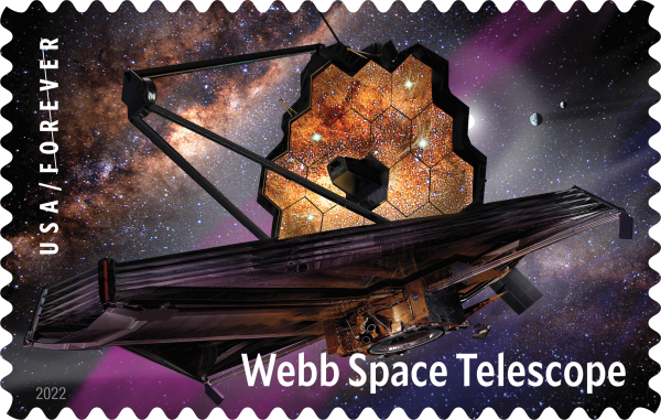 2022 James Webb Space Telescope Stamps