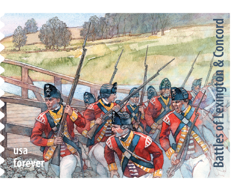 2025 Battlefields of the American Revolution Stamps