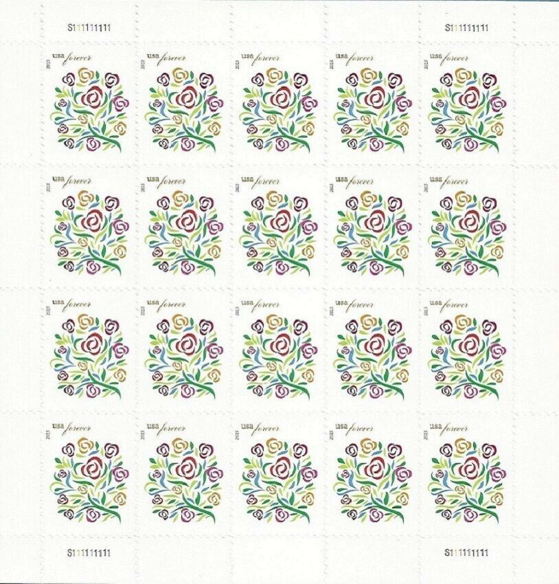 2014 Where Dreams Bloom Stamps 100 PCS